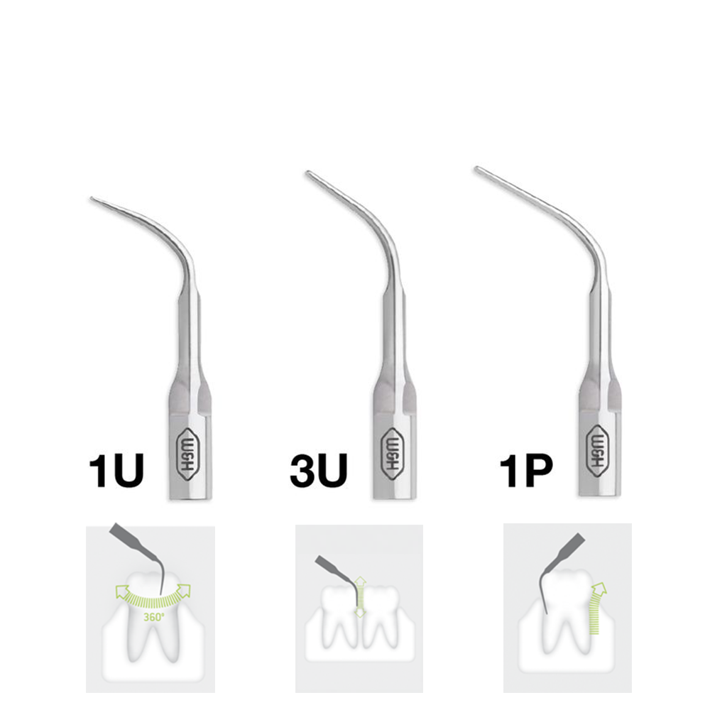 Universal Piezo tip set 1U, 3U, 1P with Tip Card (14748403859834)