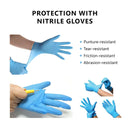 Blue Nitrile Gloves Case (1 Case = 10 Boxes) (8757159821567)