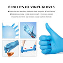 Blue Vinyl Gloves (10 Box=1000 Pcs) (8757166407935)