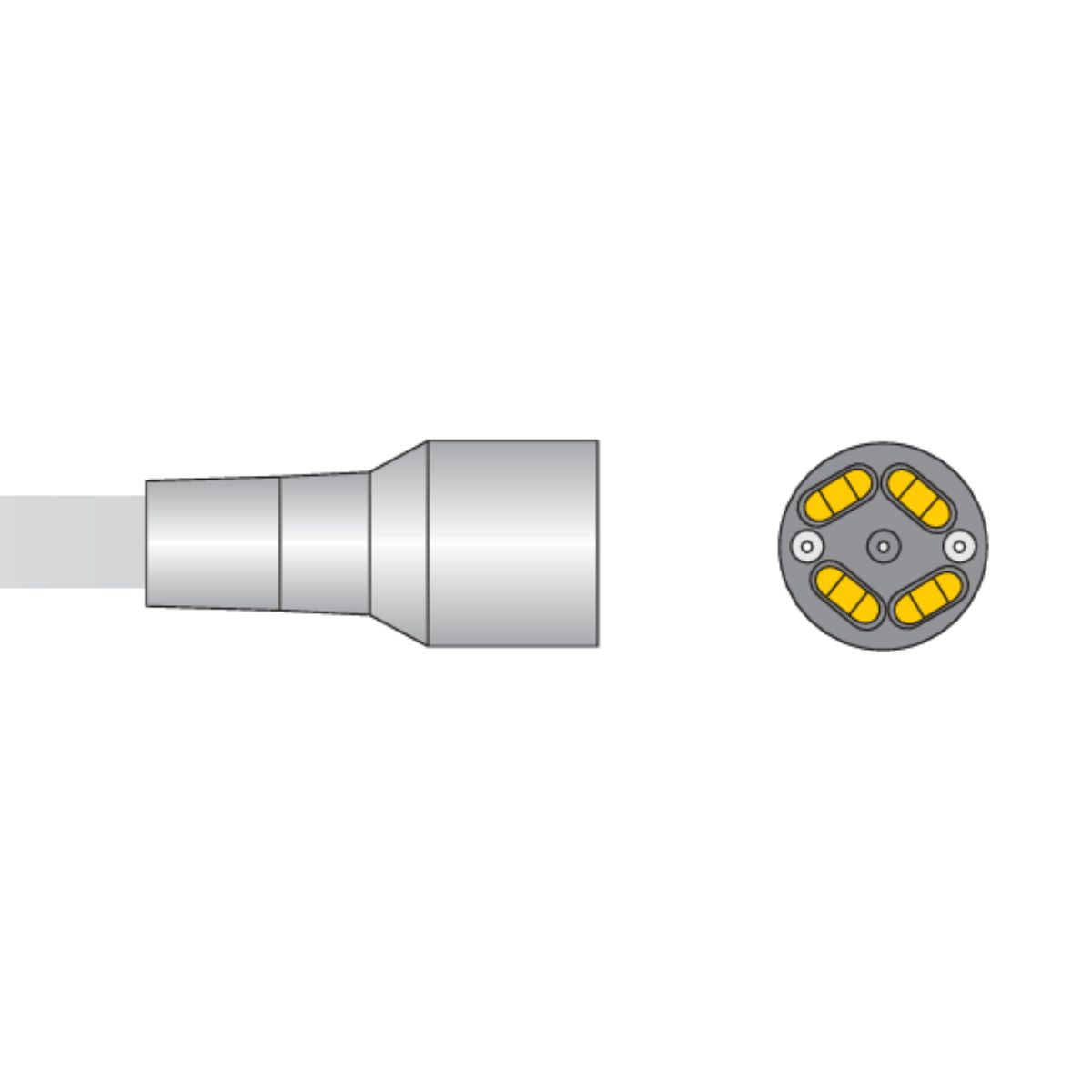 Denlux Hose For BienAir ISO300 Micro Motor Fits A-dec and similar holders (8390750929151)