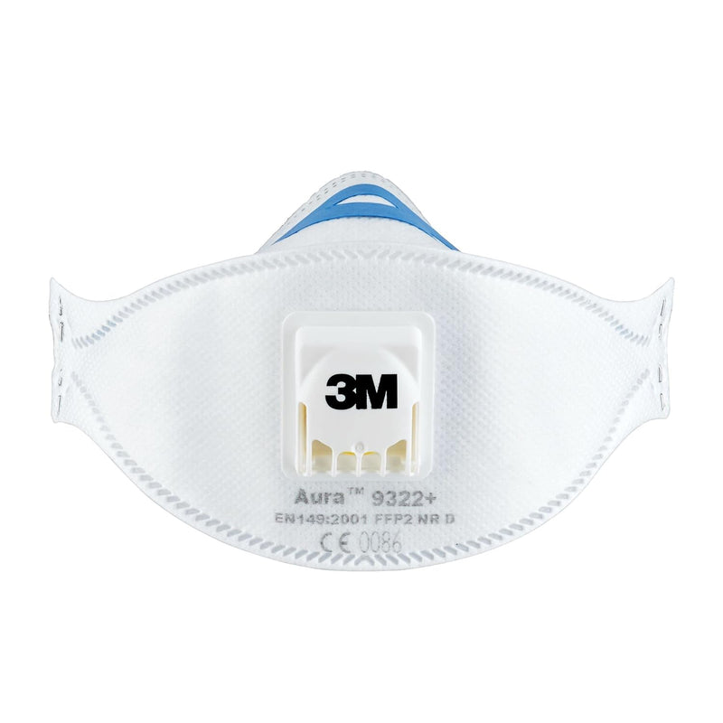 3M 9322+ Flat Fold Particulate Respirator Mask (8759112892671)