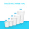 Single Wall White Paper Disposable Cups (8790294200575)