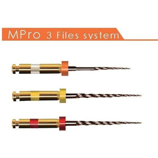 NiTi M Pro Prebendable Three Files Rotary System 21mm (14750182539642)