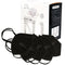 FFP2 Face Masks, Disposable Respirator Masks (Pack Of 20-Black) (8807312163071)
