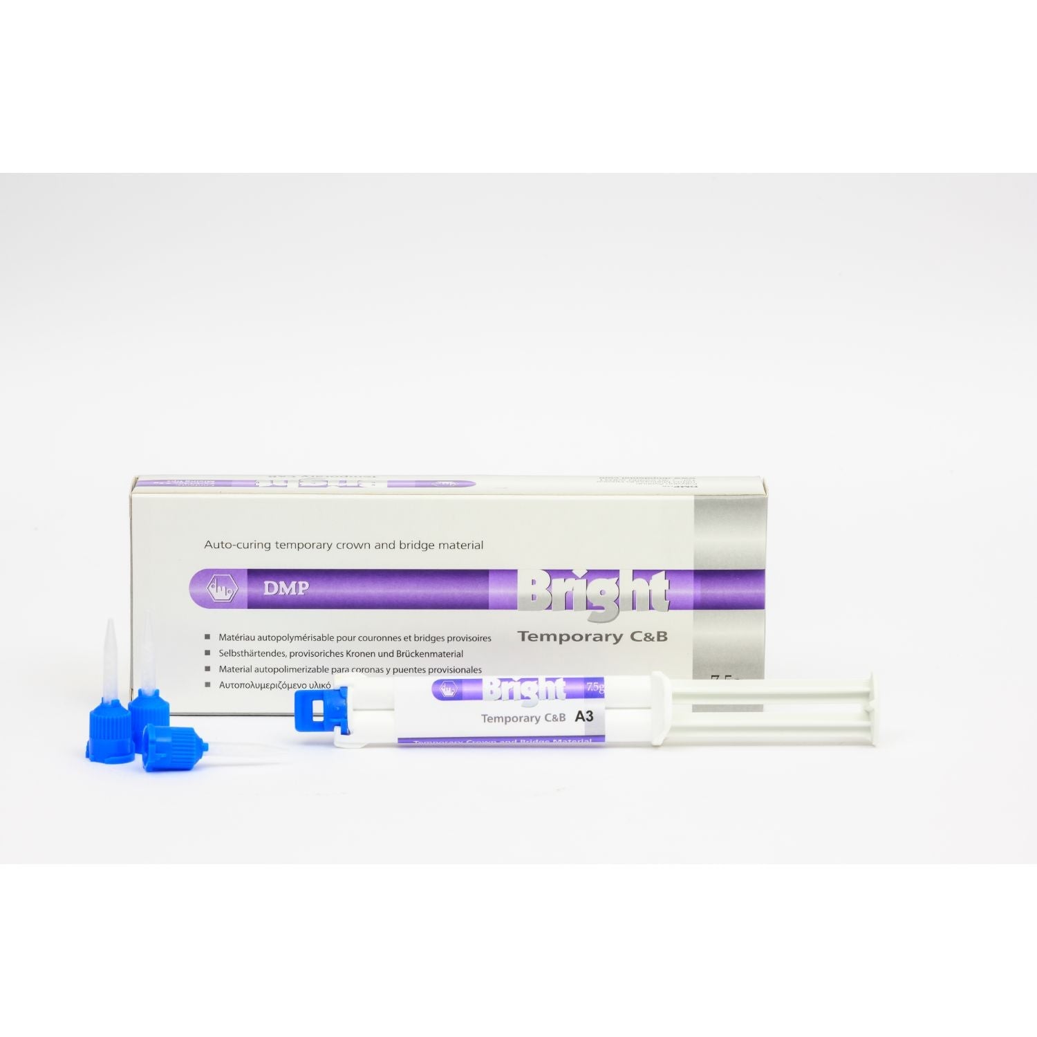 Bright Temporary Crown and Bidge Material - 7.5 gm syringe (8507694285055)