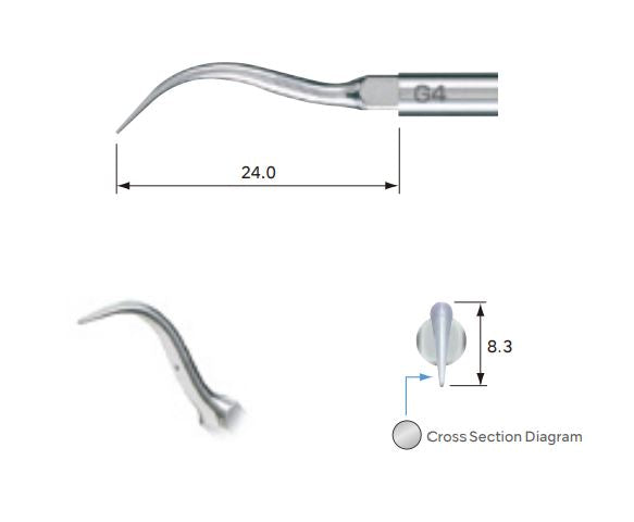 NSK Varios Ultrasonic Tips G1-E,G2-E,G3-E,G4-E and G6-E for EMS Scaling (14699956076922)