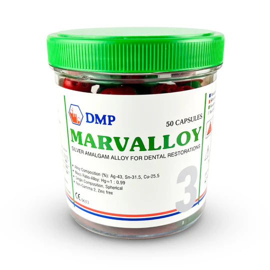 Marvalloy Amalgam Capsules - 3 Spill (8501423309055)