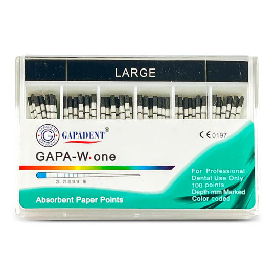 GAPA-W-one Absorbent Paper Points Large (100 points) (14750215930234)