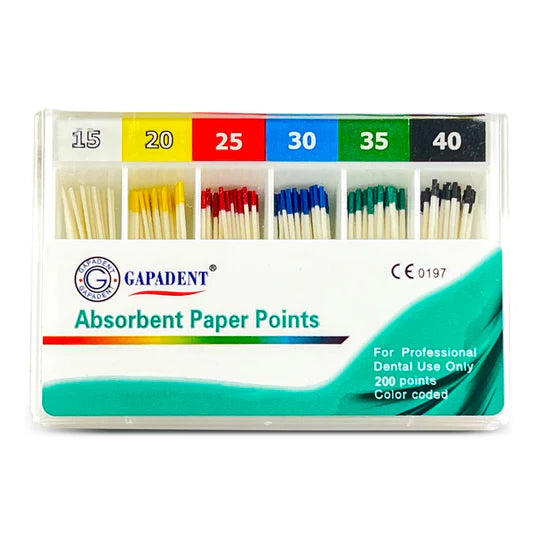 Absorbent Paper Points K Flexi 15 - 40 (200 points) (14750224810362)