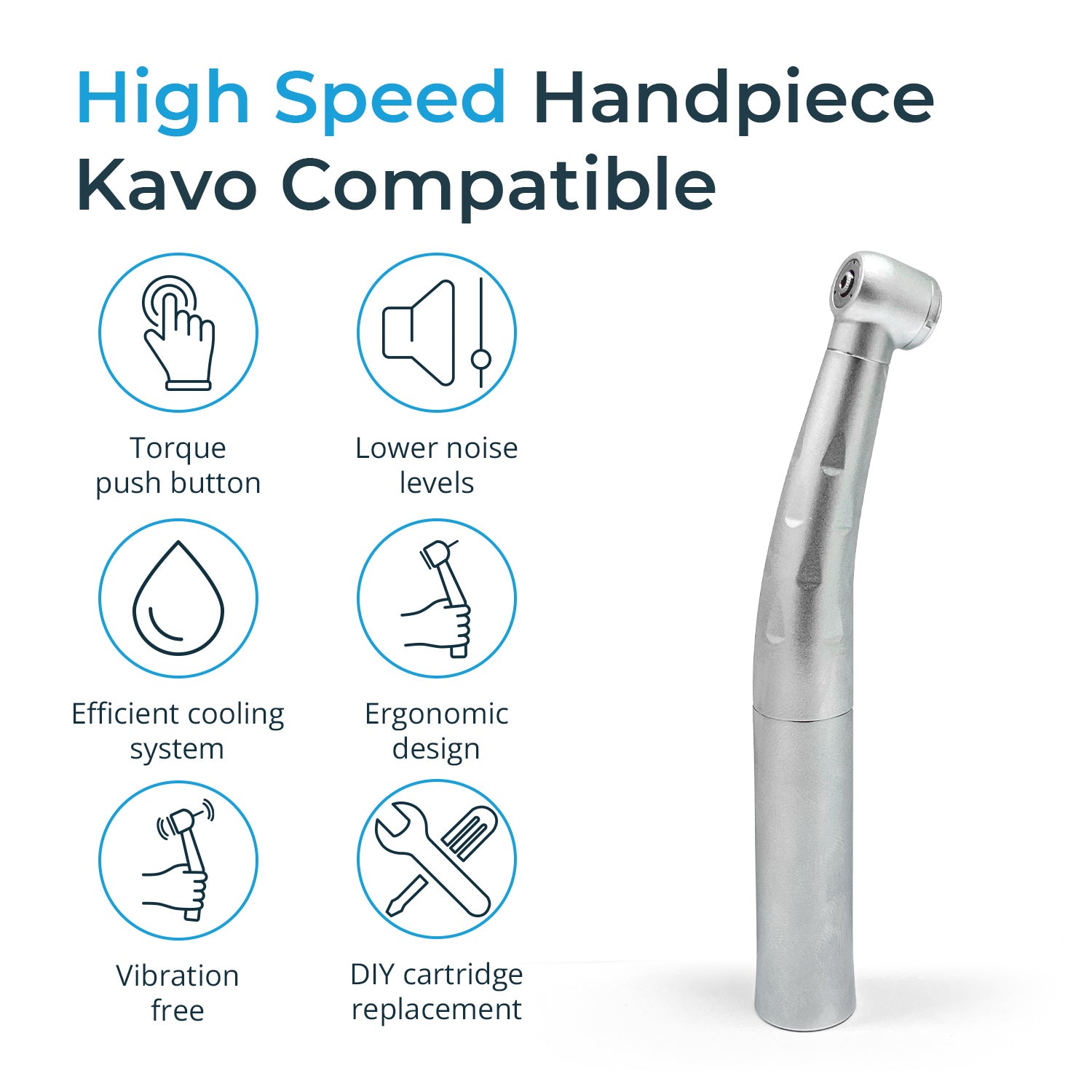 Delma High Speed Kavo Compatible Handpiece (8193371078911)