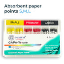 GAPA-W-One Absorbent Paper Points S,M,L (100 points)X (14750212489594)