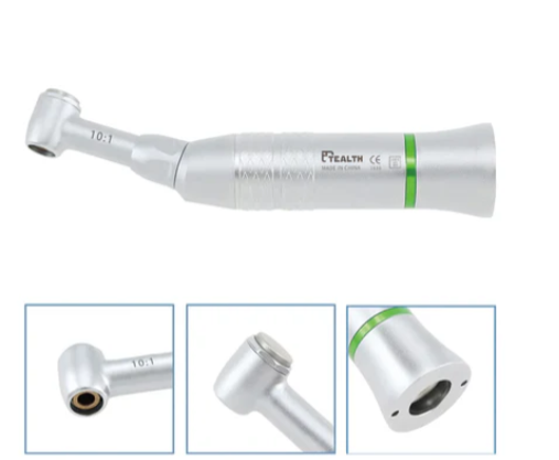 Tealth 10:1 Speed Reducing, Endodontic Contra Angle, Push Button Handpiece RE10 (14748548825466)