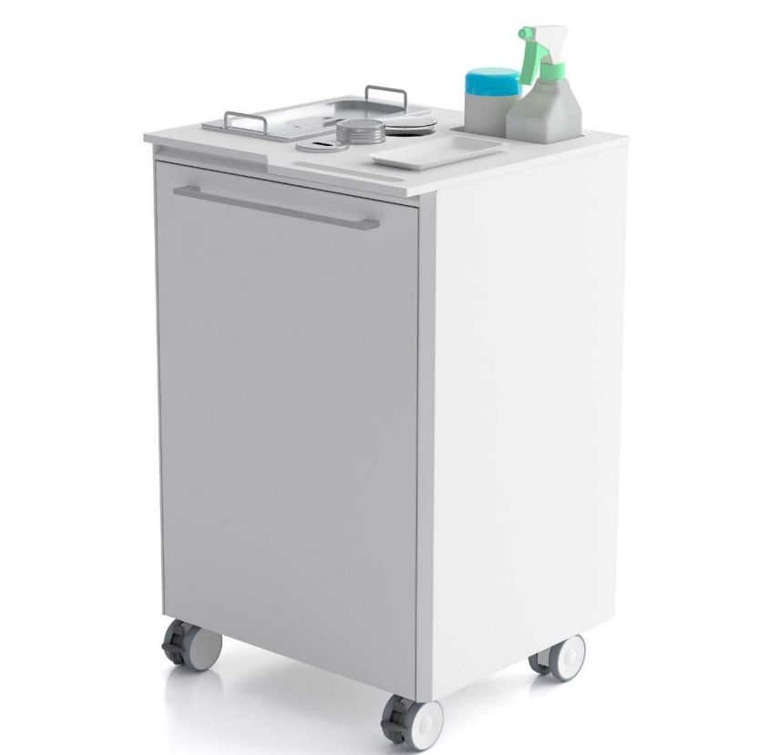 Zilfor Optimus OSR Post-operative mobile unit for selective waste disposal