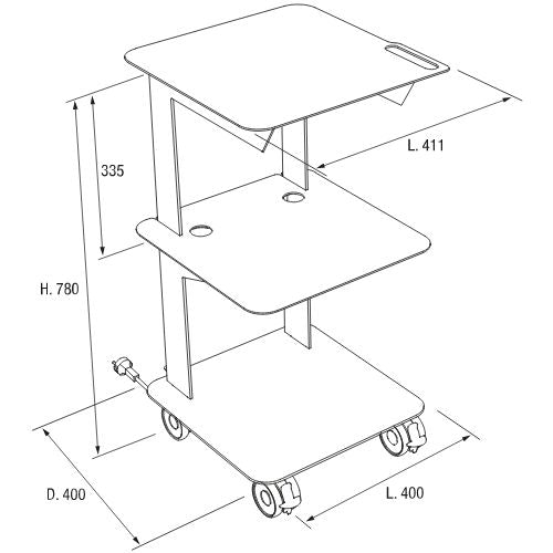 Zilfor Astro Trolley (8801619050751)