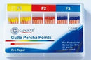 Gutta Percha Points F1, F2, F3 - 60 pcs (Assorted) (14750215045498)