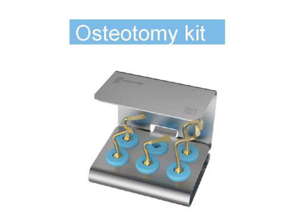 Woodpecker Ultrasurgery Osteotomy Tip Kit (4440374968407)