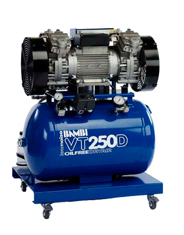 Bambi VT250D Oil Free Compressor With Dryer (4440328536151)