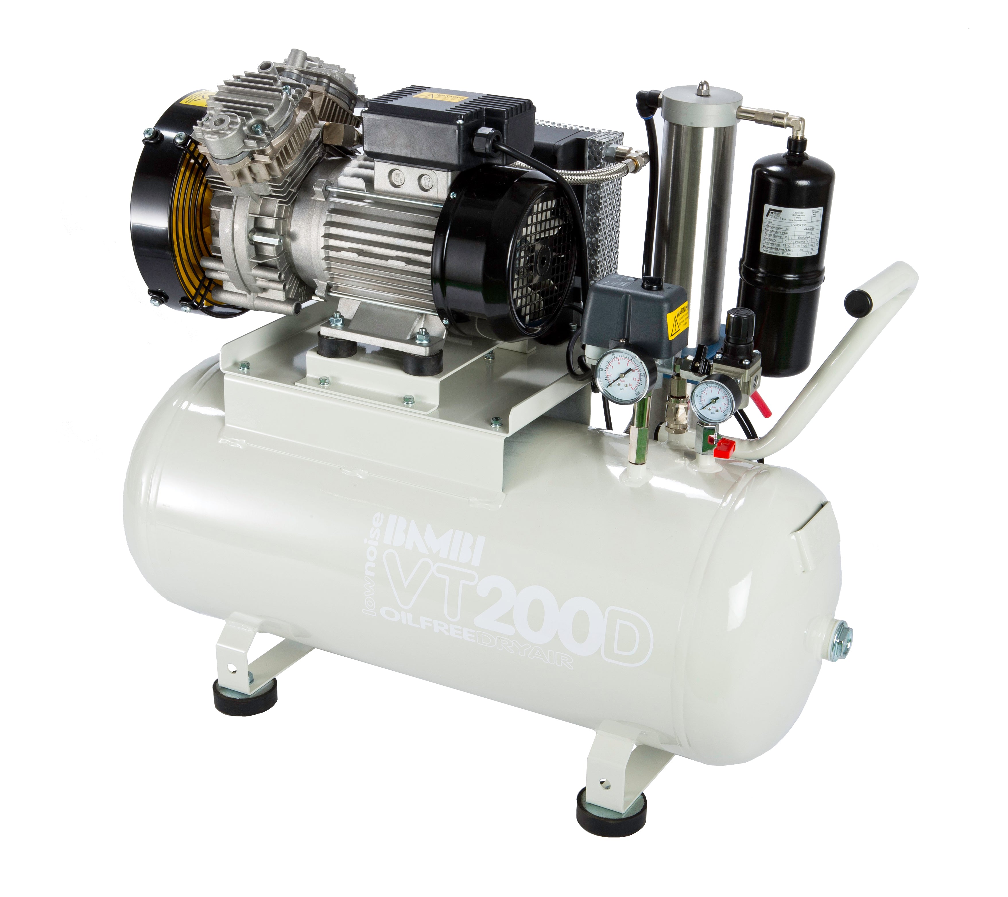 Bambi VTH200D Oil Free Compressor (4440346853463)